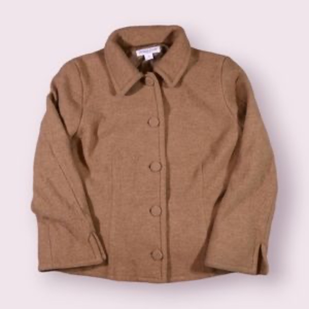 Vintage Pendleton Blazer - Camel Color 100% Wool Women’s Medium Petite